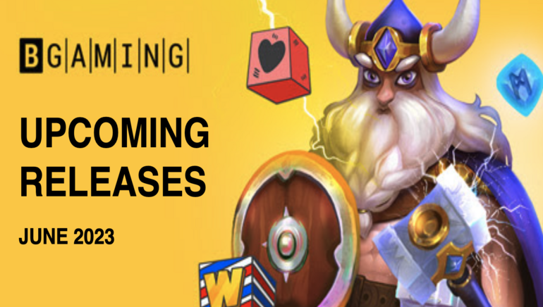 ¡Prepárate para el lanzamiento de los juegos de BGAMING en junio de 2023!