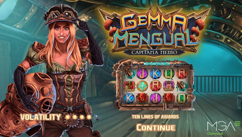 MGA Games explora las profundidades del mar con la tragamonedas Captain Nemo