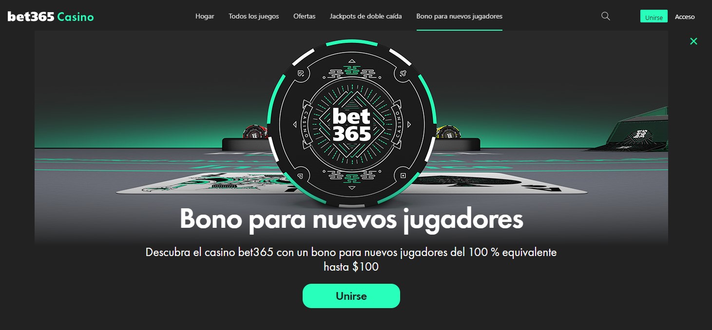 Bet365 casino bonus in Spain