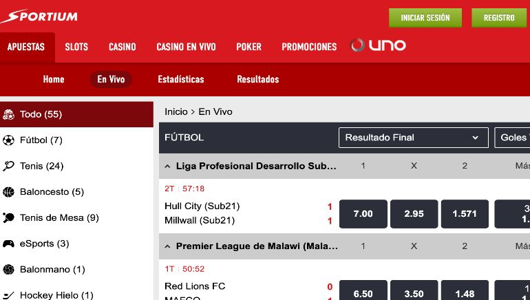 captura de pantalla 3 de Sportium Sports