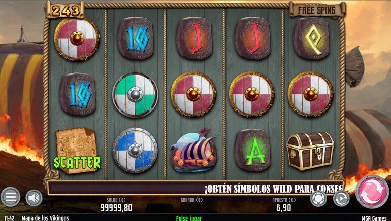 Viking's Map Slot Game